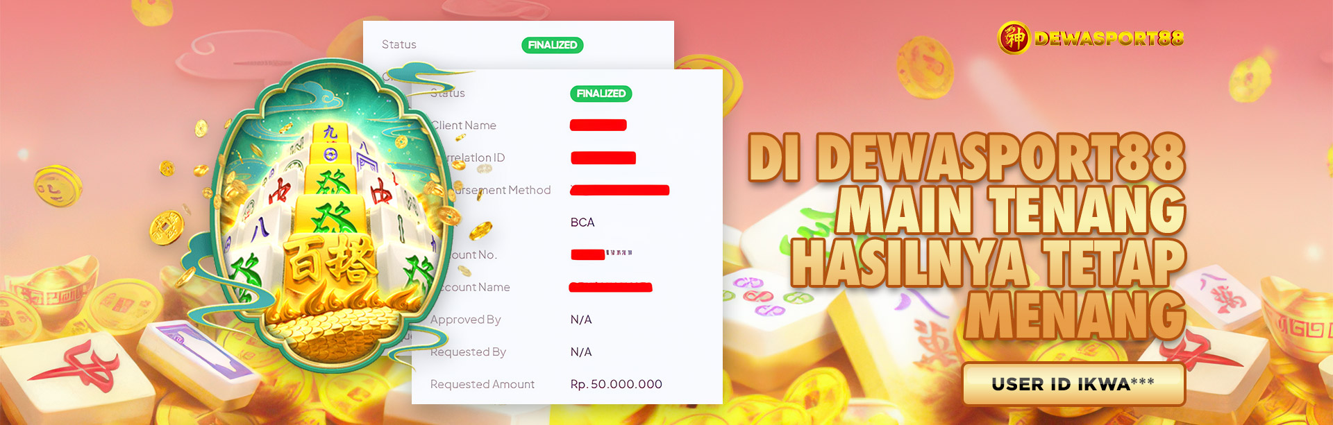 Testimoni Member Menang Besar 